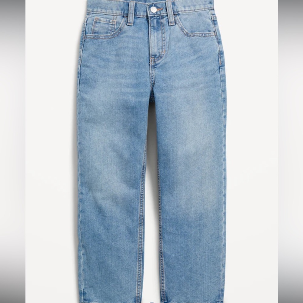 Old Navy Girls High Rise Slouchy Straight